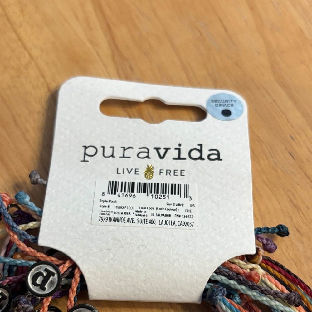 Pura Vida Braided Multicolor Bracelet Set - Picture 2 of 6